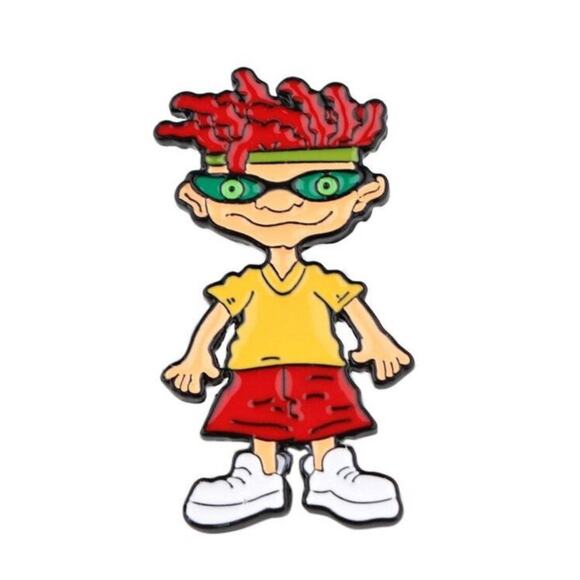 Rocket Power Characters Nickelodeon Otto Rocket Enamel Pins 348 - Picture 1 of 1